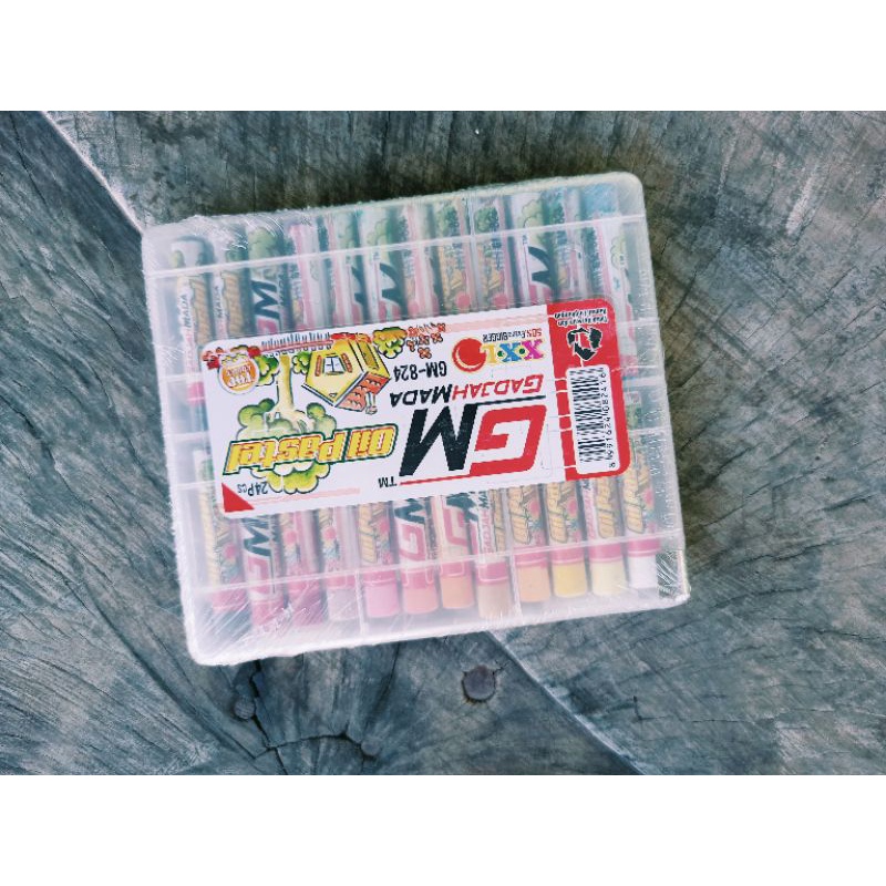 

Crayon 24 Warna GM-824 GADJAH MADA