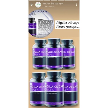 Minyak habbatussauda grade A premium Nigella Oil murni 100% tanpa campuran