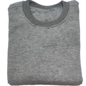 SWEATER BASIC UNISEX SIZE M-XXL (WANITA &  PRIA)-ABU MUDA
