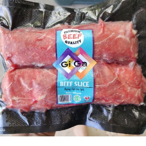 

Daging Slice 500gr promo GiGa