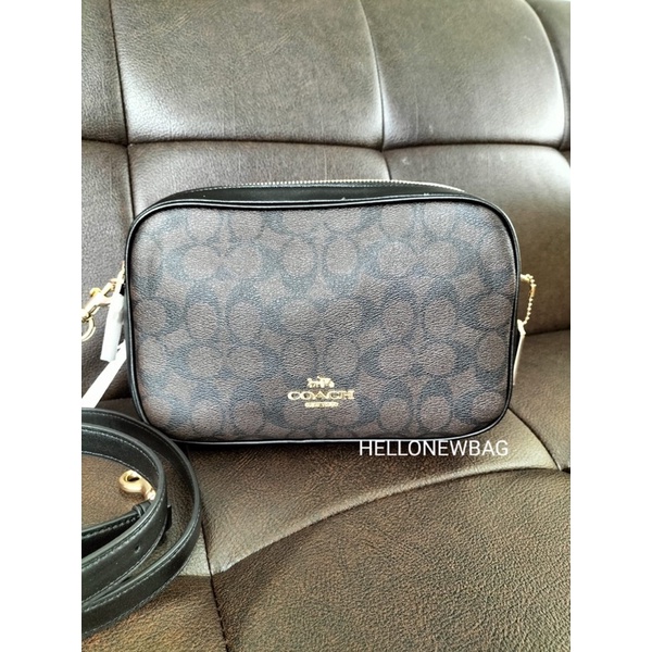 Tas Coach original - Coach jess crossbody in signature mahogany