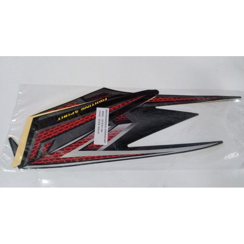 Stiker Striping Ori Rx King Merah 2004