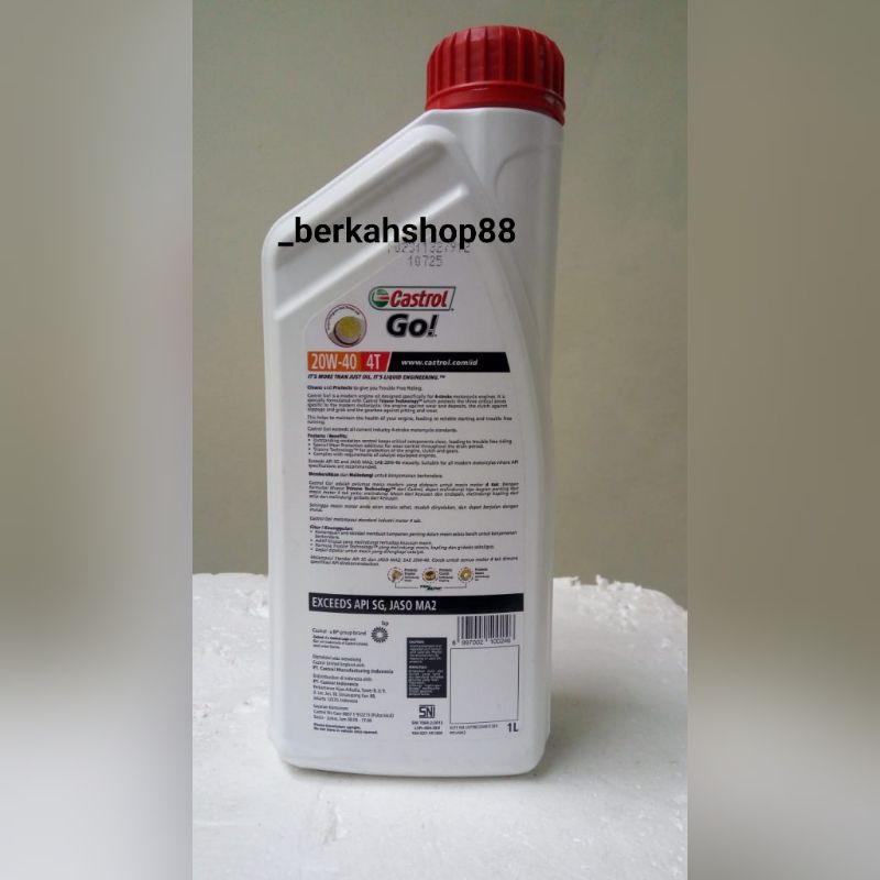 oli mesin castrol Go 4 T