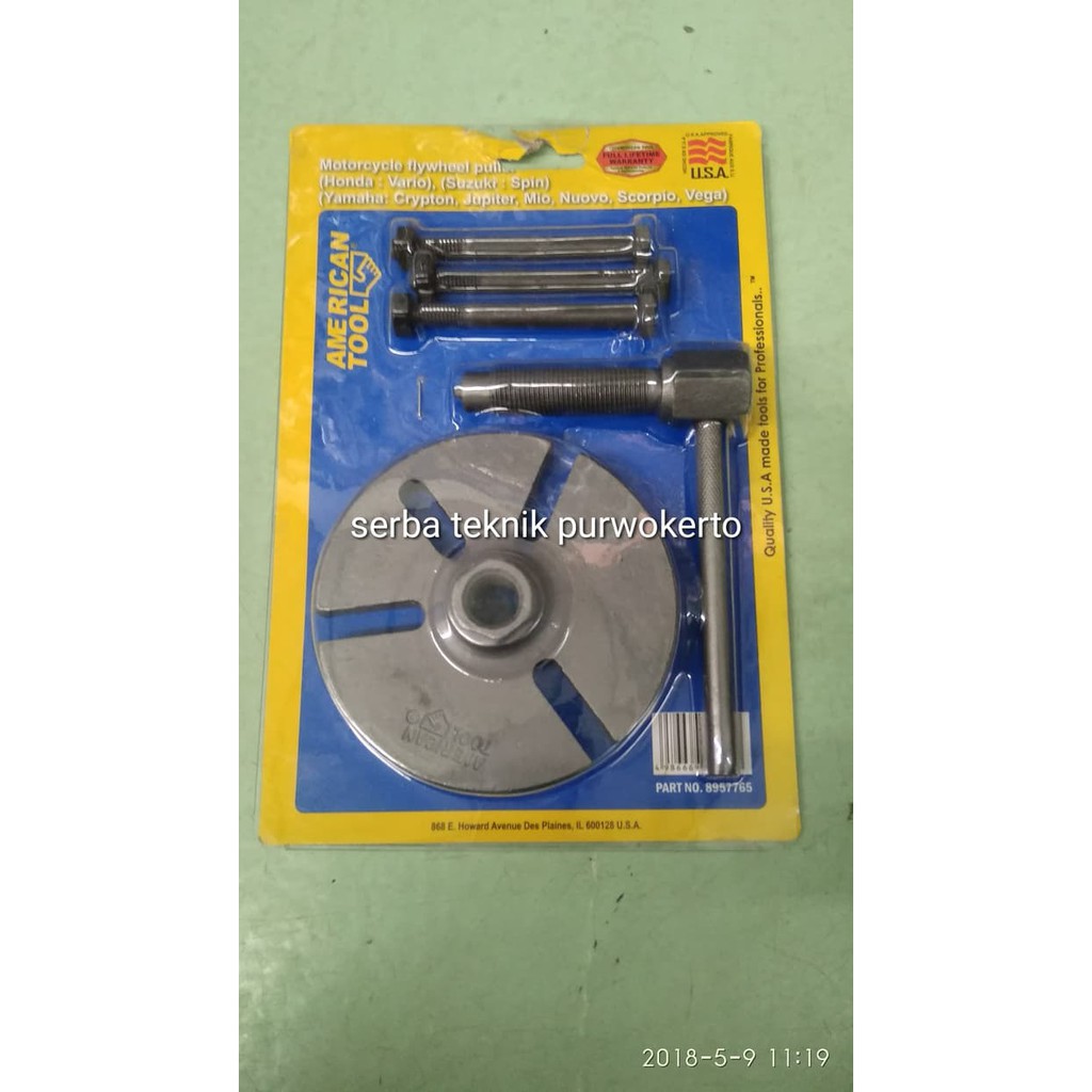 kunci treker motor magnet american tool