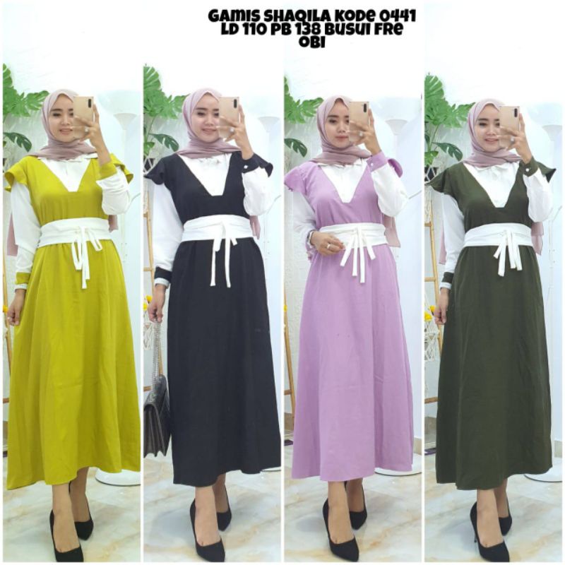 shakila dress, gamis shakila, shakila busui