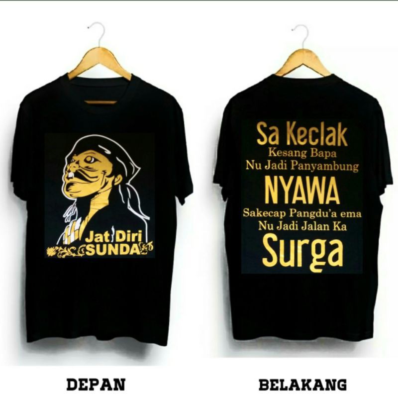 Kaos distro Jati diri sunda / kaos jati diri sunda / kaos distro sunda / kaos sunda / kaos kece