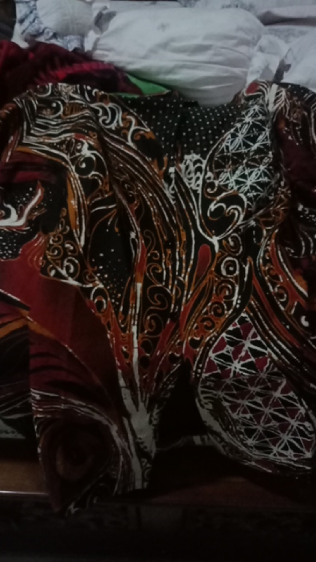 Daniswara 2 Kemeja Batik Lengan Pendek Bahan Katun Sragenan Full Furing