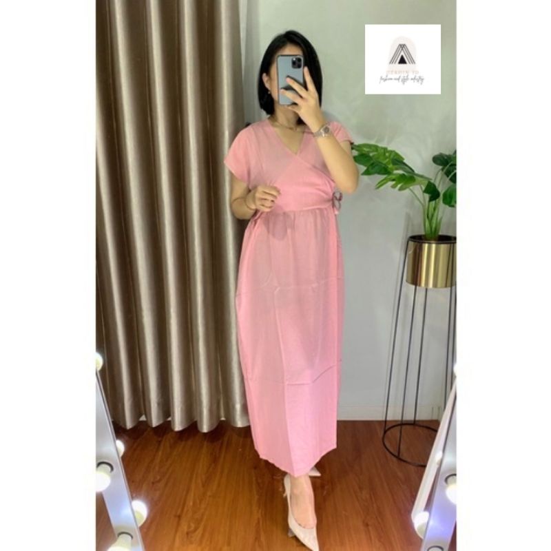 Daster Gamis 7/8 Crinckel Airflow || Daster Gamis Crinkel Wanita