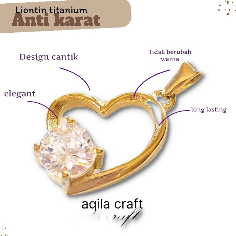 LIONTIN TITANIUM ANTI KARAT PREMIUM