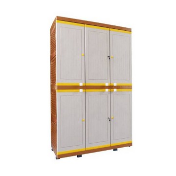 Lemari pakaian plastik gantung jumbo club LC grand wood