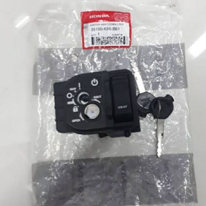 KUNCI KONTAK SET REMOT  VARIO 125 NEW 2018 2020 35100K60B61/B62