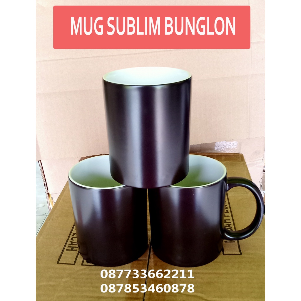 MUG SUBLIM BUNGLON / MUG COATING / MUG BUNGLON / MUG AJAIB / MUG COATING