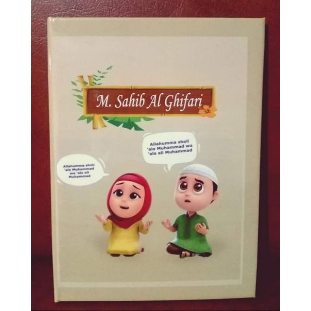 

iqro 1-6 besar hard cover custom bebas bisa pake nama dan foto