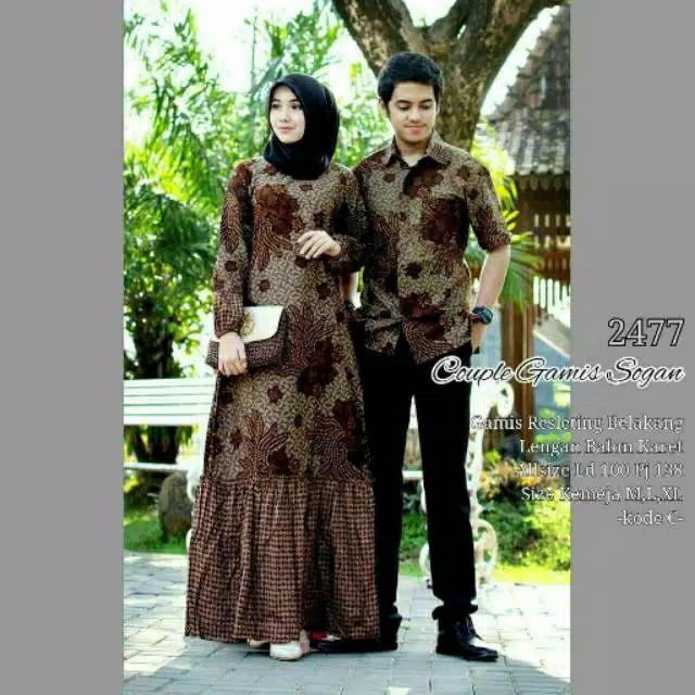 Maura Couple - Sania Ruffle Batik Couple Ori Ndoro Jowi Dnt Garansi Termurah Shopee - Solo