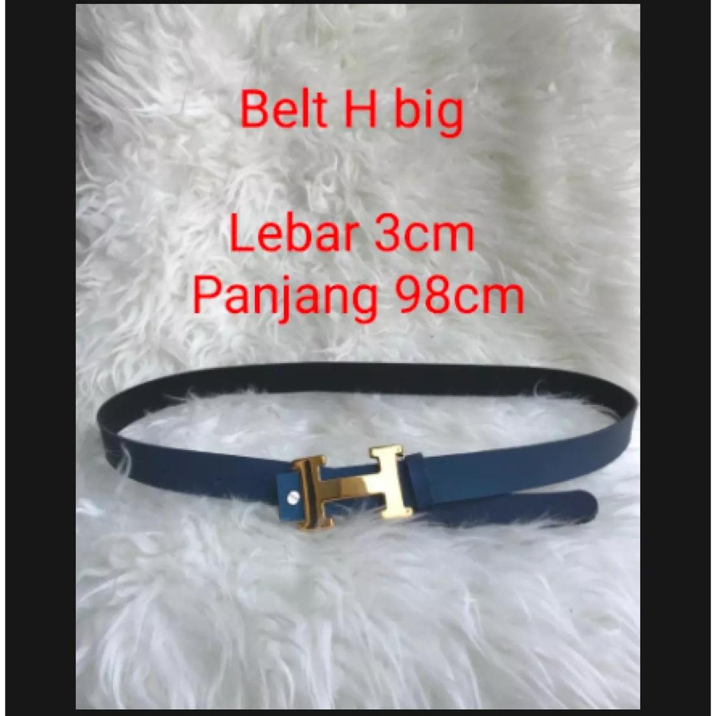 belt H big// ikat pinggang// aksesoris/gesper wanita