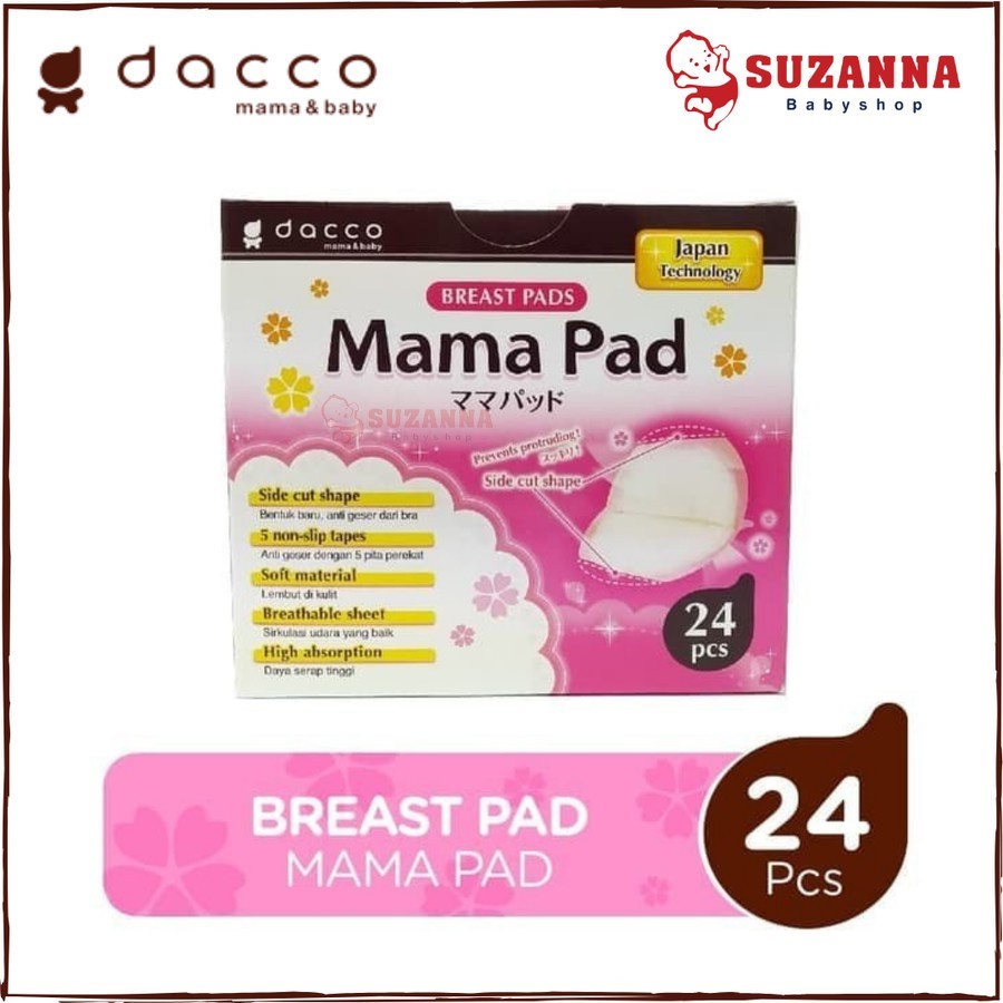 Dacco Mama Pad Flower Breast Pad || 24 Pcs