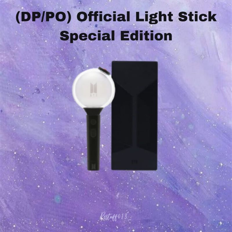 Jual Dp Po Official Light Stick Bts Special Edition Indonesia Shopee