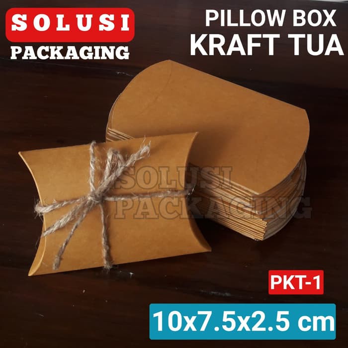 

ISI 36PCS KOTAK AKSESORIS KRAFT TUA PKT1/BOX/TEMPAT SOUVENIR/PILLOW BOX/KARDUS