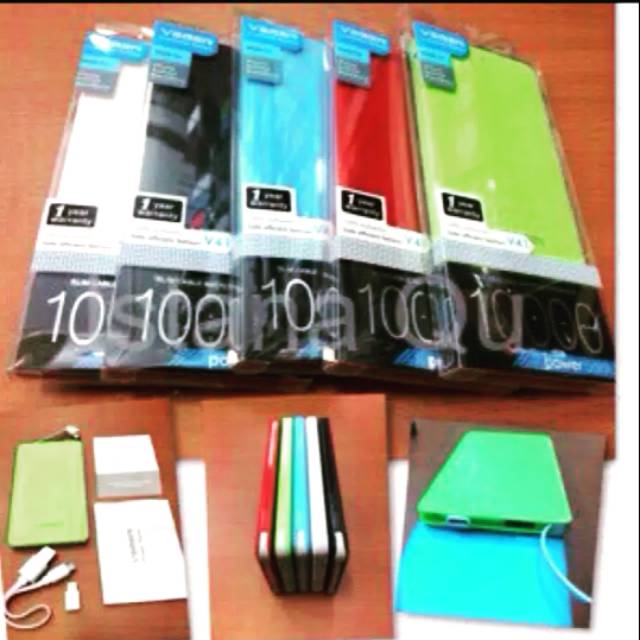 Powerbank Veger V41 10.000 Mah POWER BANK VEGER V41 Slim Original