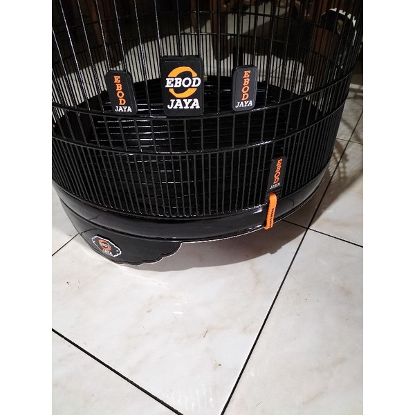 SANGKAR KANDANG MURAI EBOD LIS AKRILIK NO.3