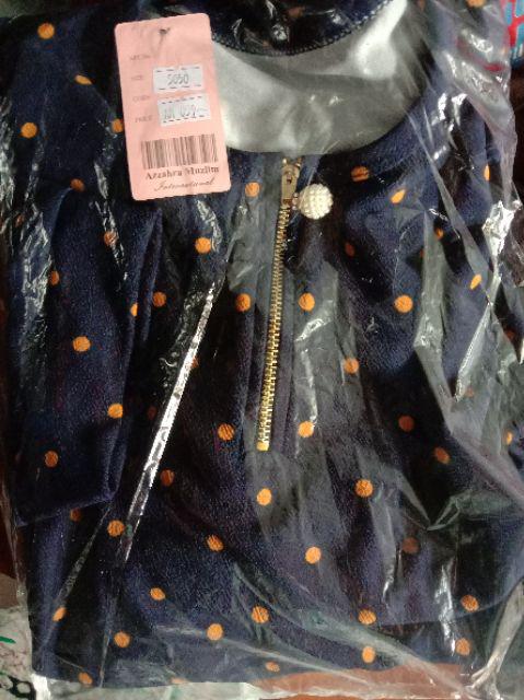 Fabiola Maxy - Gamis Rayon Viscose Ld105 Gamis Batik Original Serut Pinggang Busui / 099-5020