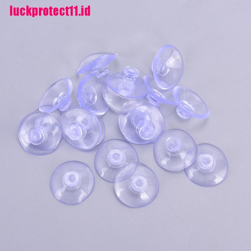 (LUCK11) 20pcs / Lot Suction Cup Bentuk Jamur 20mm Untuk Kamar Mandi