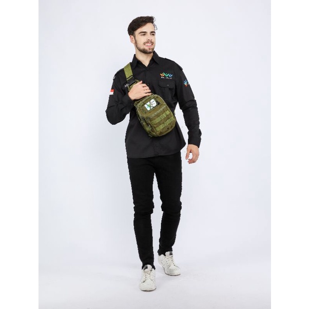 ✅ Sling bag Tactical, Tas Tactical, Tas punggung, Tas Petualang, Tas Selempang, Tas Army,