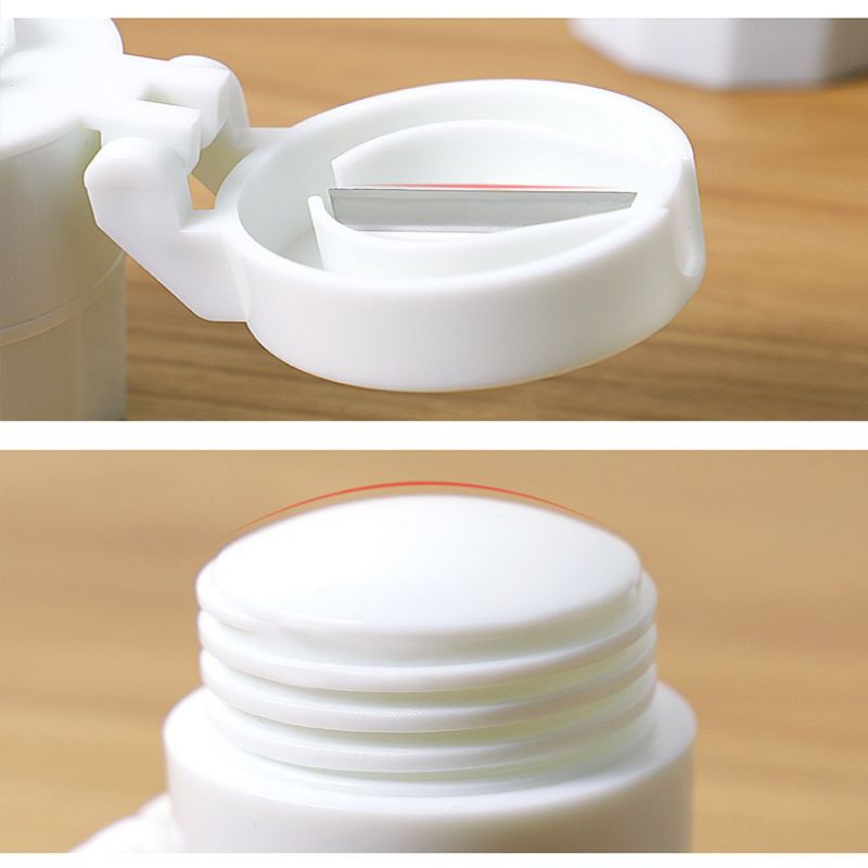 hokkiterus21⭐⭐⭐⭐⭐PENUMBUK OBAT Alat Pemotong Penumbuk Penghancur Obat Organizer O004