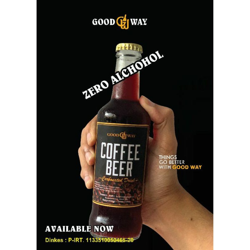 Jual COFFEE BEER ZERO ALCHOHOL Merk:GOODWAY Indonesia|Shopee Indonesia