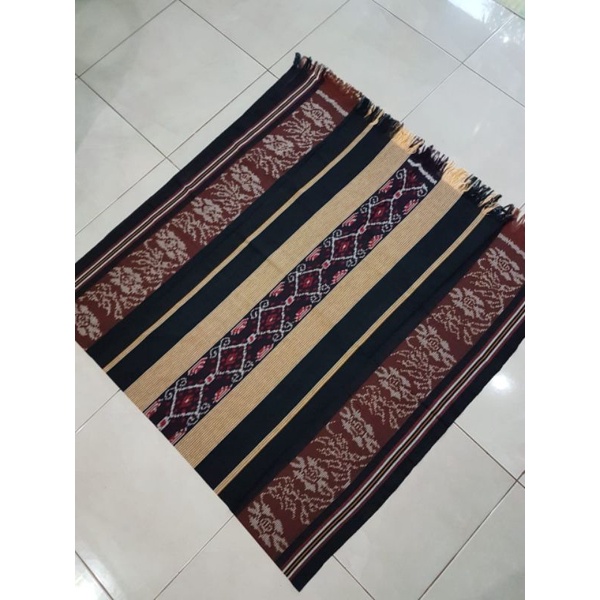 COKLAT Kain Tenun Bahan Baju Warna Coklat Kain Etnik