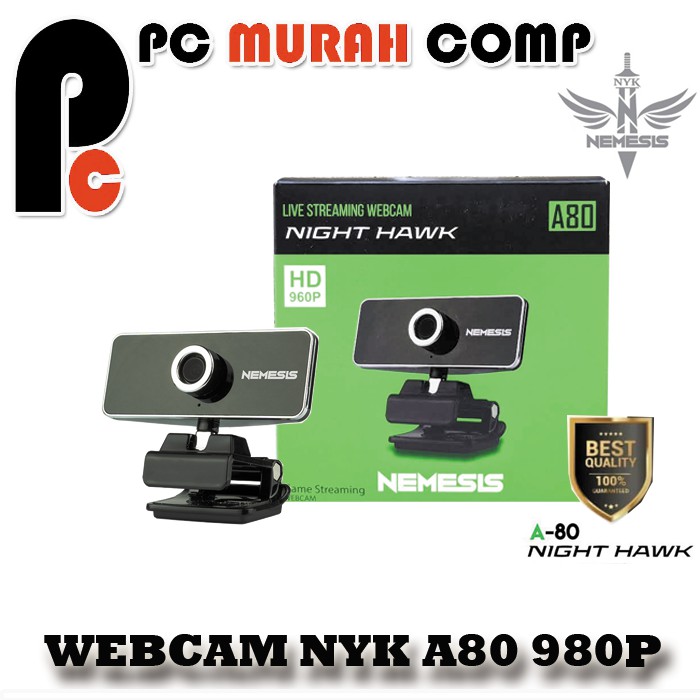 WEBCAM   Nemesis A80 Night Hawk Live   HD 960P Kamera NYK