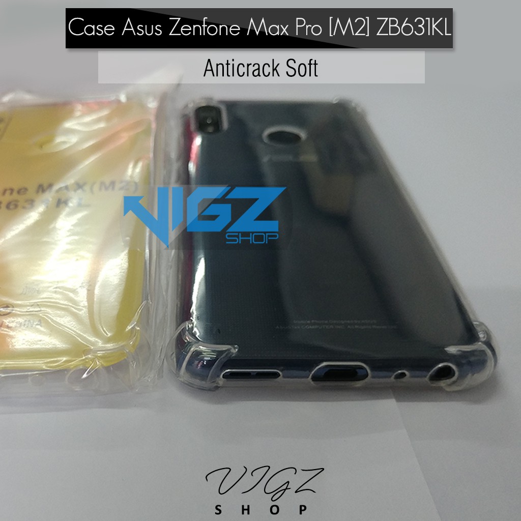 Anti Crack Soft SoftCase Asus Zenfone Max Pro M2 ZB631KL