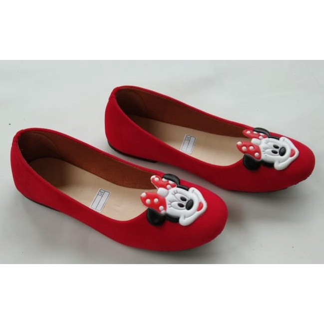 Sepatu Flatshoes Anak Kartun Variasi MCKY Ukuran 26-30