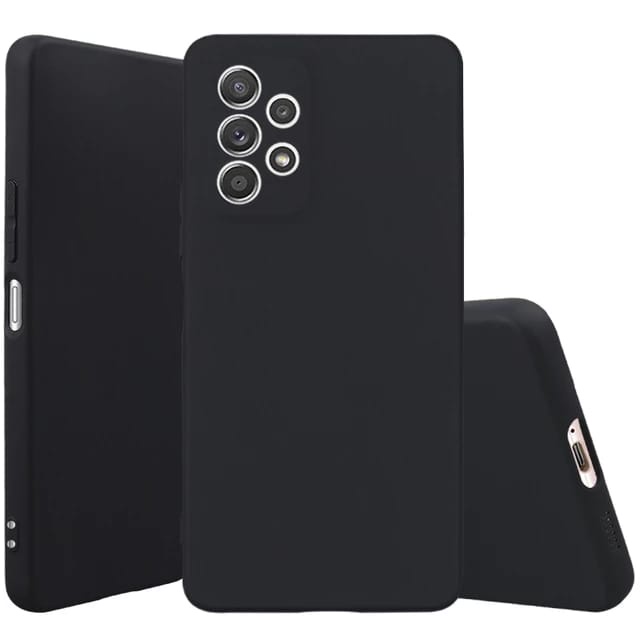 Promo Case SAMSUNG A53 5G Soft Case Black Matte Casing Premium Slim Exellent Cover | Soft Matte | Soft Case Macaron Samsung A53 5G
