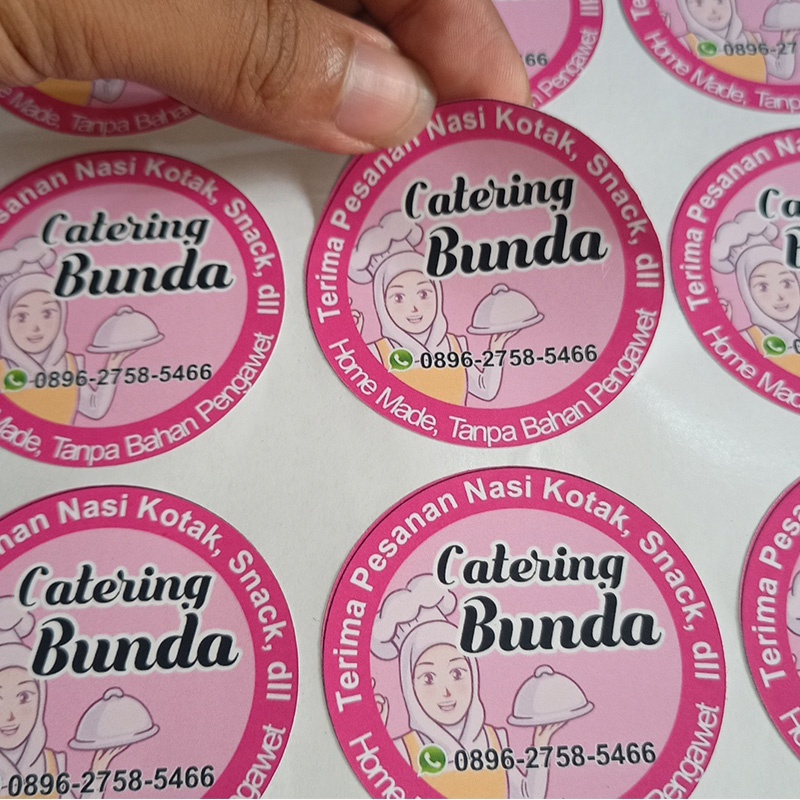 

Sticker Label Makanan Murah per Lembar A4