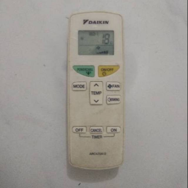 Remote AC Daikin Thailand second hand ori