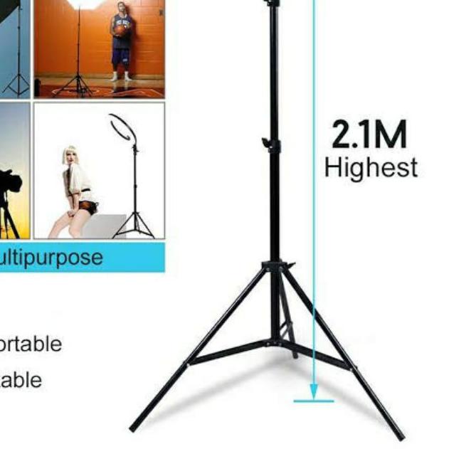 ✸ Tripod tinggi 2 meter plus holder hp kamera tripod besar ⅍
