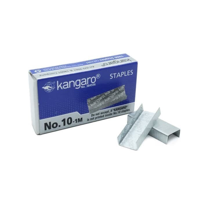 

Isi staples Kangaro No. 10 / Pax