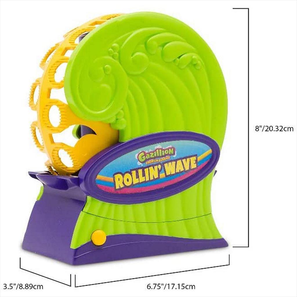 Funrise Gazillion 36645 Bubble Rollin Wave Bubbles