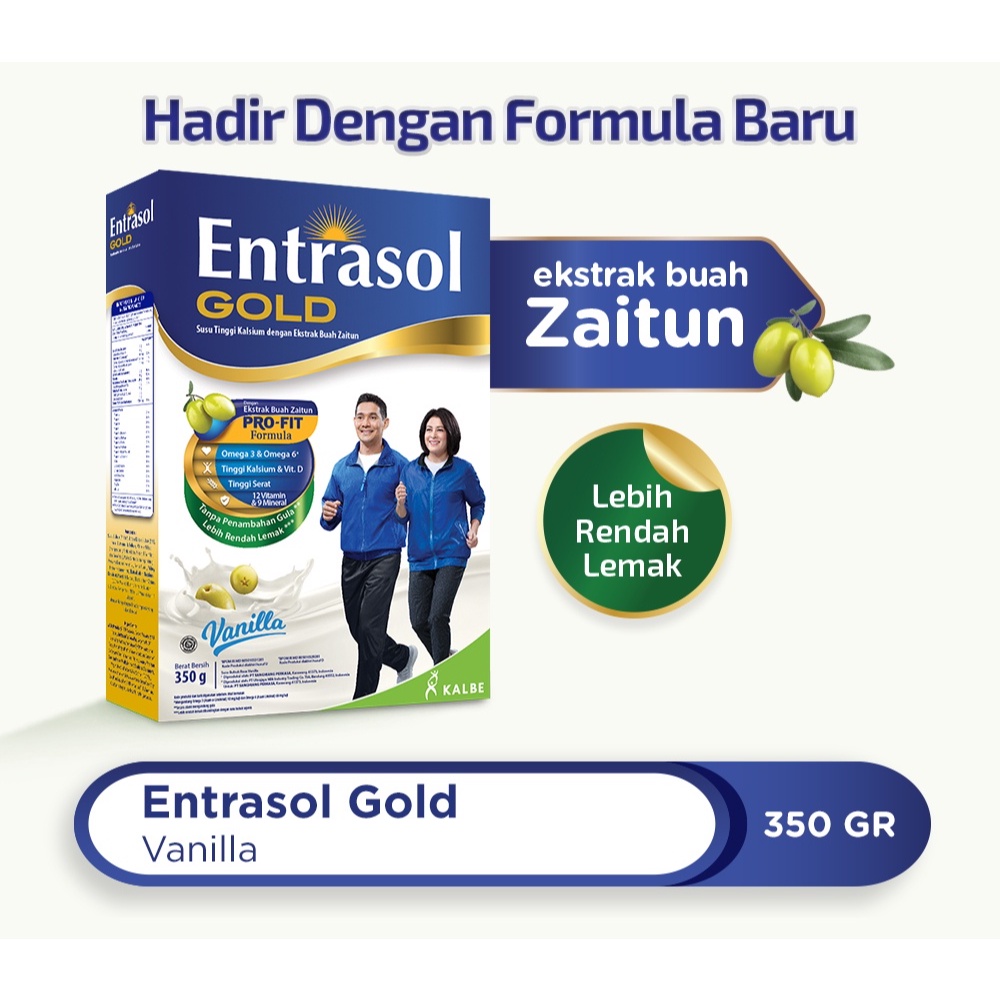 ENTRASOL GOLD VANILLA 350 G