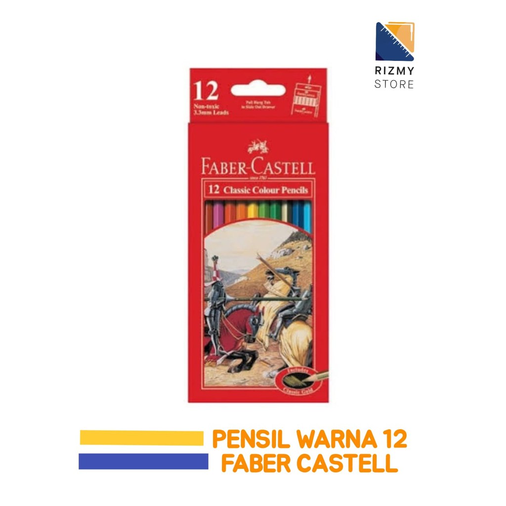 

Pensil Warna FABER CASTELL 12 Panjang