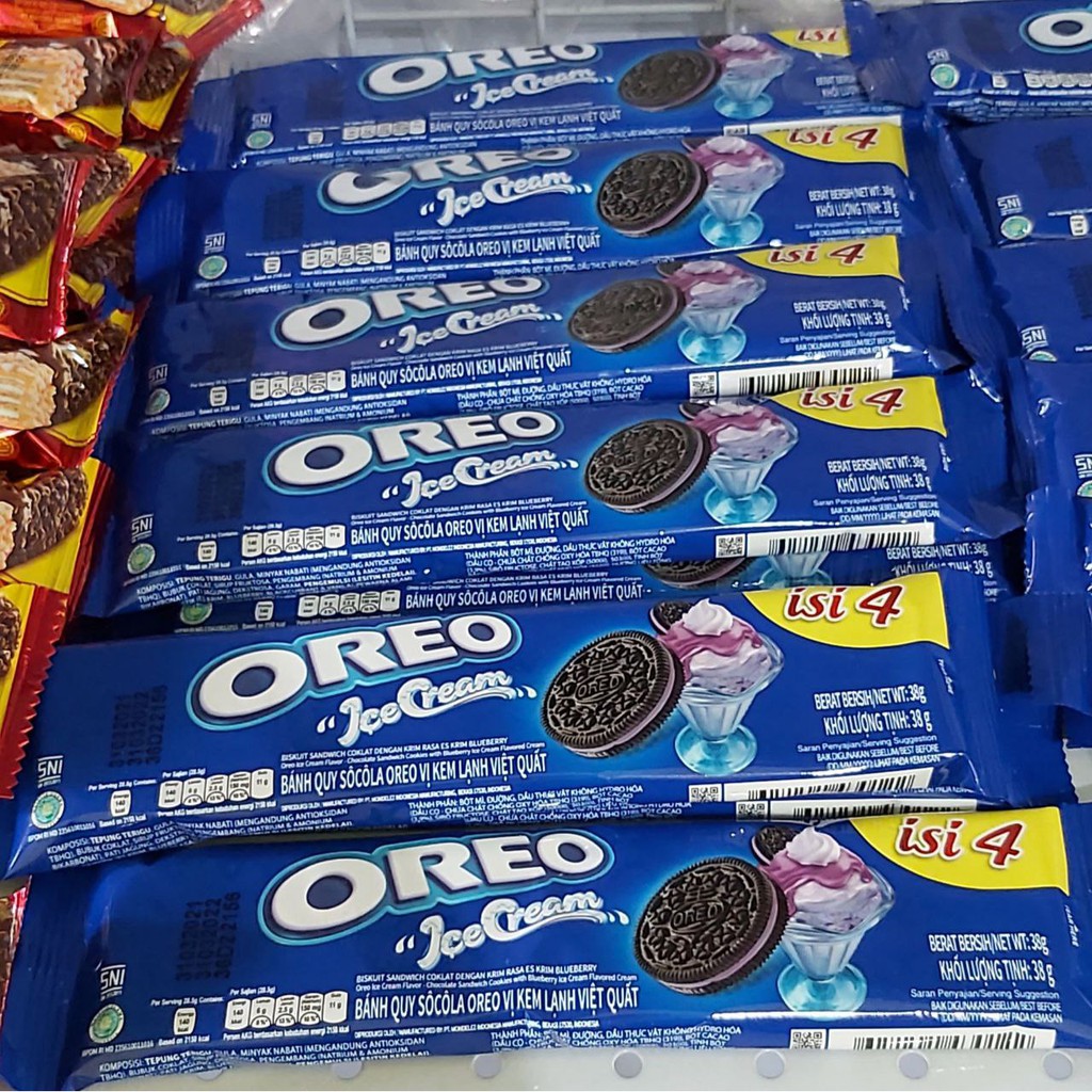 

OREO ICE CREAM ISI 4 - 38 GR