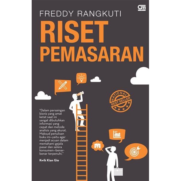 CUCI GUDANG (Baru) Buku Riset Pemasaran . Freddy Rangkuti . Gramedia TERMURAH
