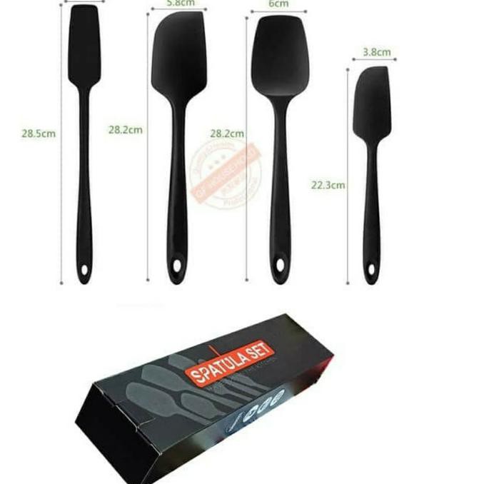 Spatula Set Silikon Tahan Panas