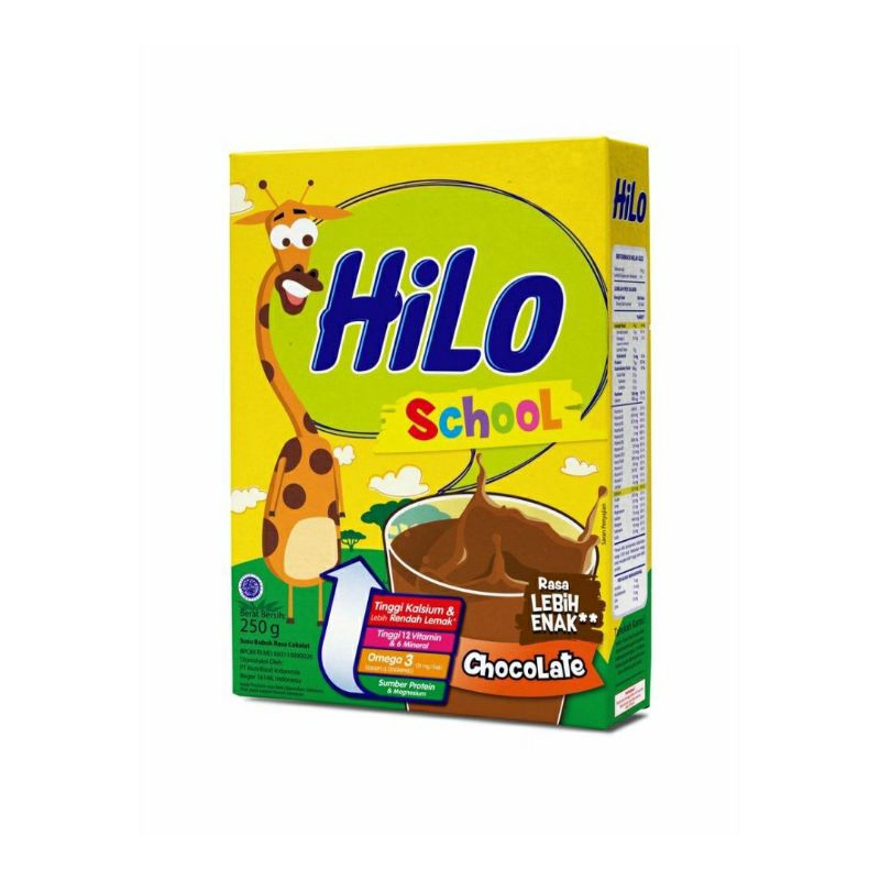 

Hilo School Susu Bubuk Hi-Calcium Chocolate250G