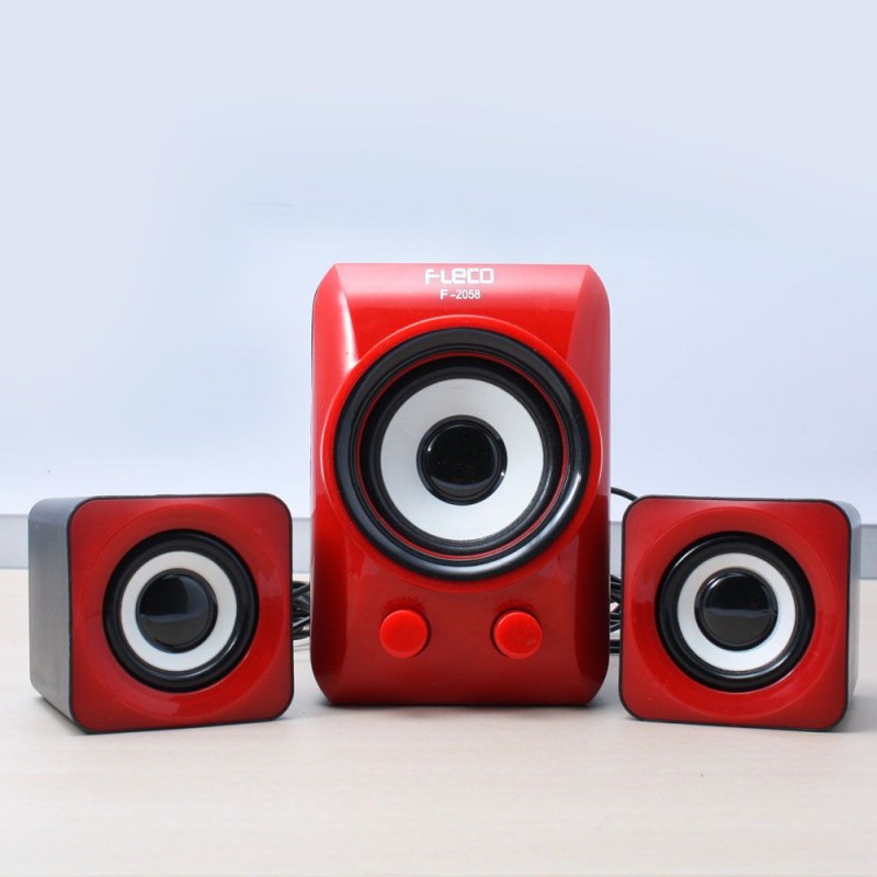 Speaker Usb / Laptop / Mp3 / Digital Audio Fleco F-2058