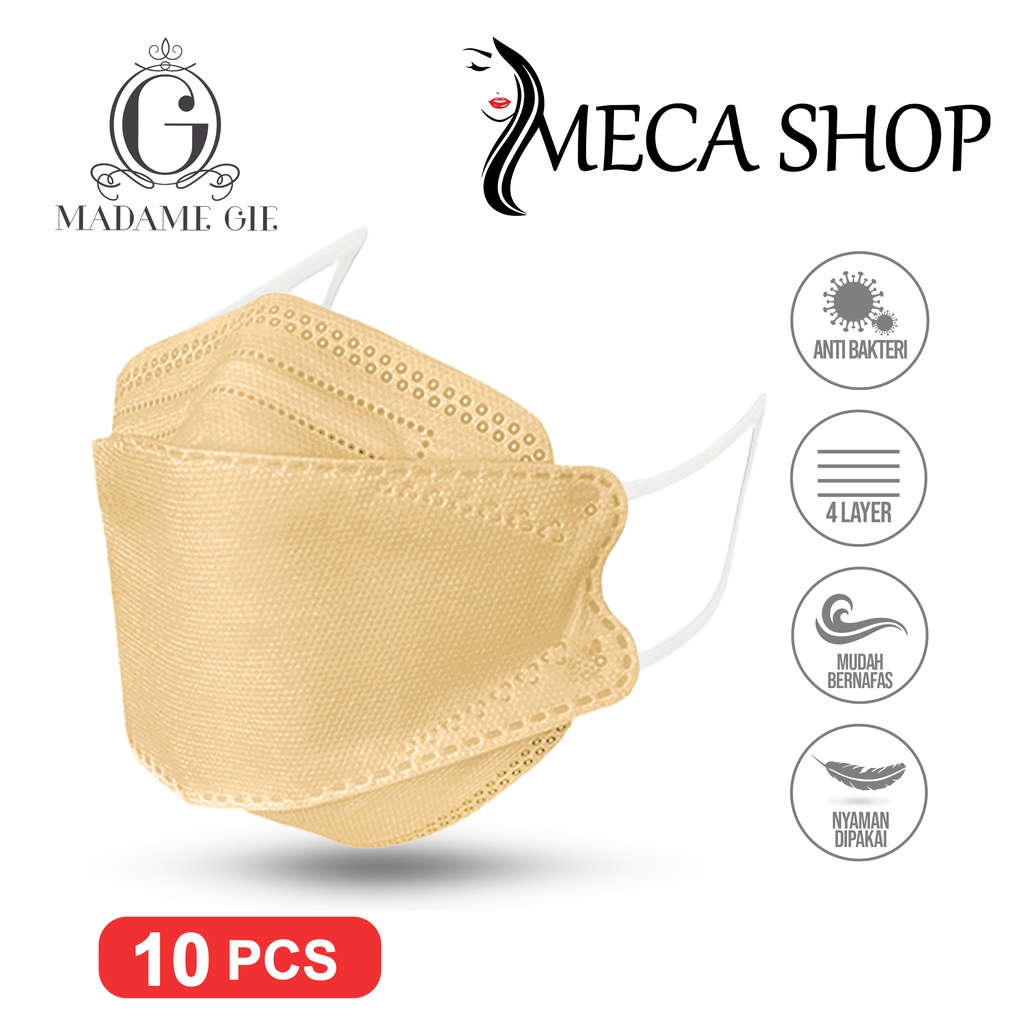 Madame Gie Protect You KF94 Mask Nude Edition - Masker Isi 10