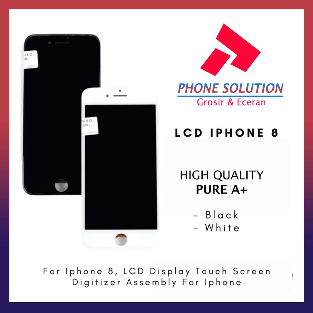 LCD ip 8 Fullset Touchscreen // Supplier LCD Iphone  - Garansi 1 Bulan