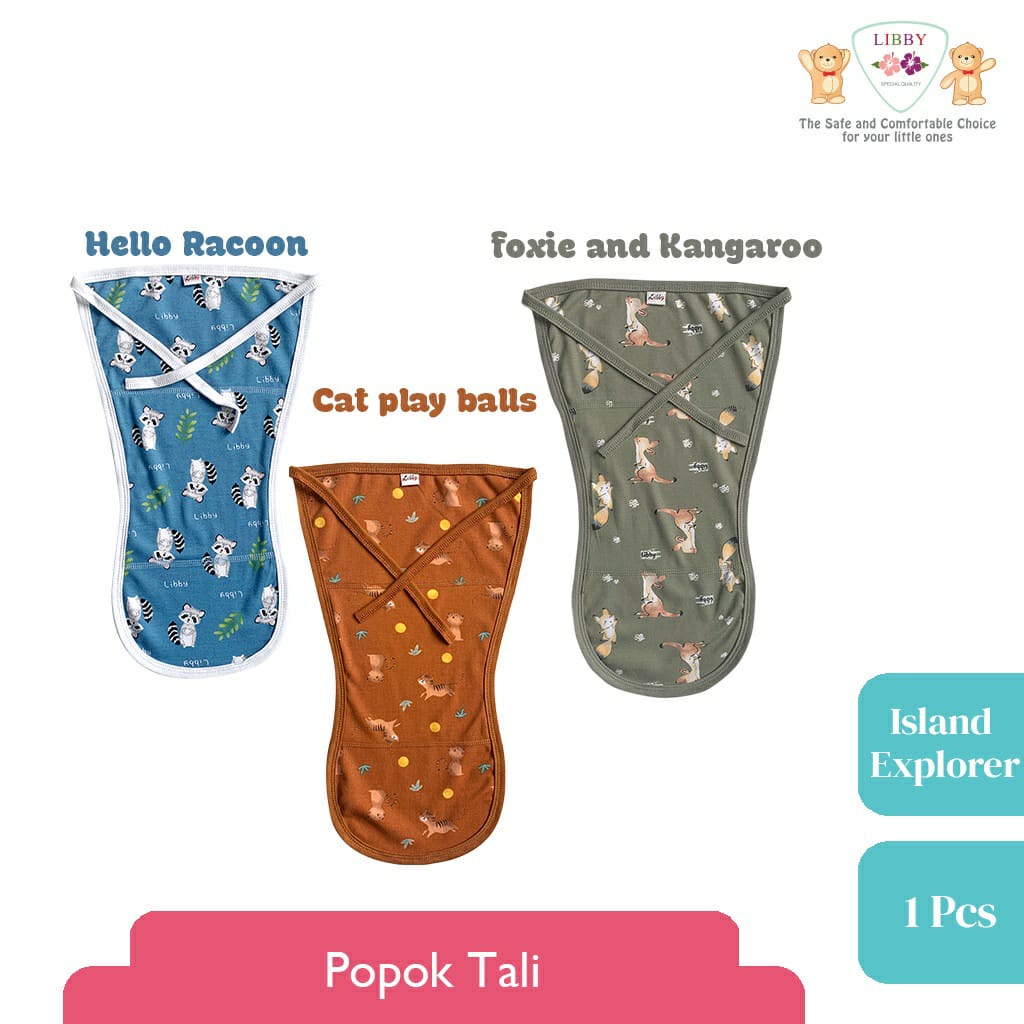 Libby Popok Tali Print Island Explorer Series Per 12 pcs - POPTL