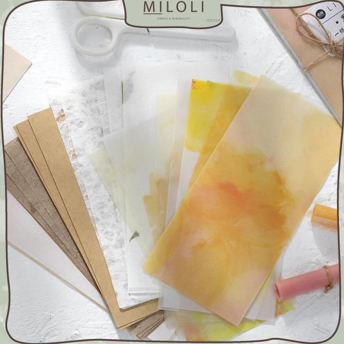 

(BISA COD) [MILOLI] 40Pcs MATERIAL PAPER Decor Kertas Scrapbook BUJO - B0168 BIG SALE Kode 890